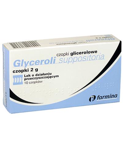 Czopki glicerolowe, 2 g, 10 sztuk (Farmina)