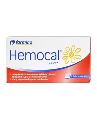  FARMINA Hemocal - 10 czop. - cena, opinie, właściwości - Apteka internetowa Melissa  