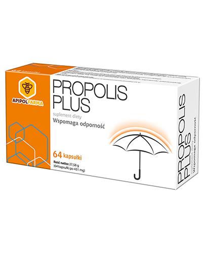 FARMINA Propolis Plus - 64 kaps. - odporność - cena, opinie, wskazania