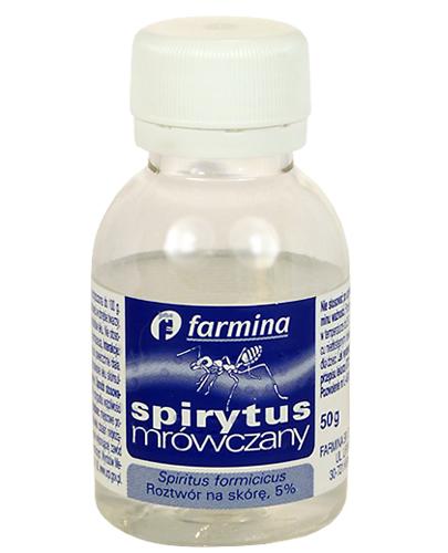FARMINA Spirytus mrówczany roztwór na skórę 5% - 50 g - Apteka internetowa Melissa