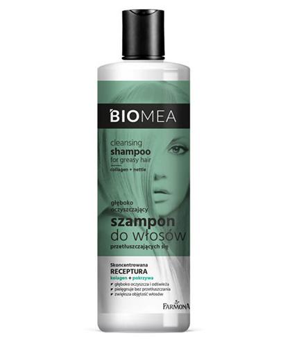  Farmona Biomea Głęboko oczyszczający szampon do włosów - 400 ml - cena, opinie, właściwości - Apteka internetowa Melissa  