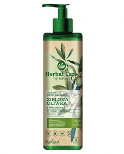  Farmona Herbal Care Odżywczy krem do ciała z zieloną oliwką i witaminami - 400 ml - cena, opinie, właściwości - Apteka internetowa Melissa  