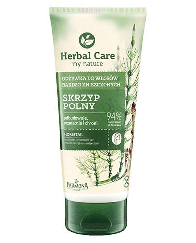 Farmona Herbal Care, Odżywka do włosów bardzo zniszczonych ze skrzypem polnym, 200 ml