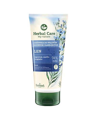 FARMONA HERBAL CARE Odżywka do włosów suchych z lnem - 200 ml