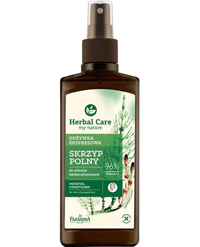 FARMONA HERBAL CARE Ekspresowa odżywka ze skrzypem polnym do włosów bardzo zniszczonych - 200 ml