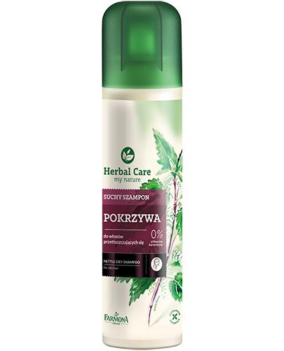 FARMONA HERBAL CARE Suchy szampon z pokrzywą do włosów przetłuszczających się, 180 ml