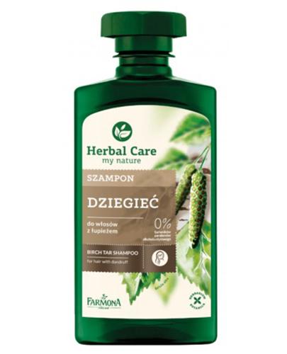 FARMONA HERBAL CARE Szampon z dziegciem do włosów z łupieżem - 330 ml