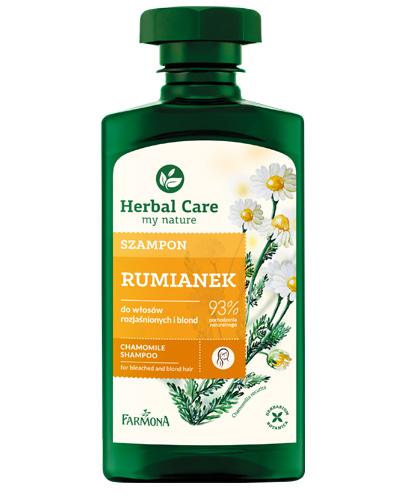 FARMONA HERBAL CARE Szampon rumiankowy do włosów blond i rozjaśnionych - 330 ml