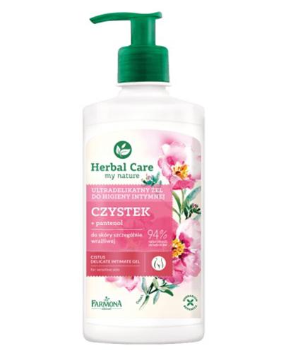 FARMONA HERBAL CARE Żel do higieny intymnej z czystkiem - 330 ml
