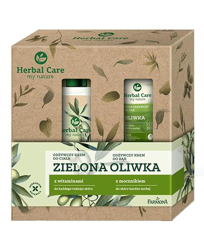  Farmona Herbal Care Zielona Oliwka Zestaw Odżywczy krem do ciała - 400 ml + Odżywczy krem do rąk - 100 ml - cena, opinie, właściwości - Apteka internetowa Melissa  