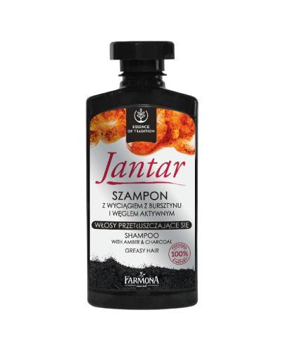  Farmona Jantar szampon z esencją bursztynową i węglem do włosów przetłuszczających się 300 ml - Apteka internetowa Melissa  