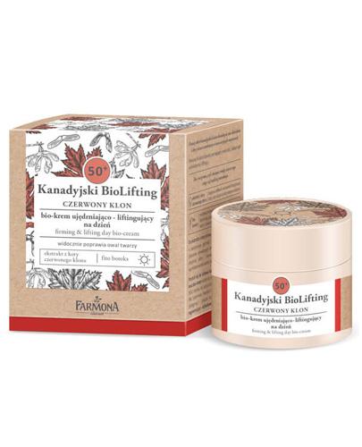 FARMONA KANADYJSKI BIOLIFTING Krem na dzień 50+ - 50 ml - cena, opinie, właściwości - Drogeria Melissa