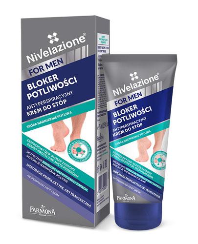 FARMONA NIVELAZIONE FOR MEN Antyperspiracyjny krem do stóp - 75 ml - Apteka internetowa Melissa