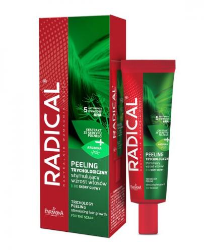 Farmona Radical, Peeling trychologiczny stymulujący wzrost włosów, 75 ml