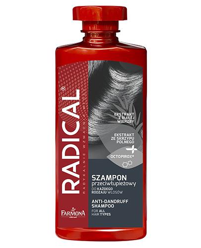 Farmona Radical, Szampon przeciwłupieżowy do każdego rodzaju włosów, 400 ml