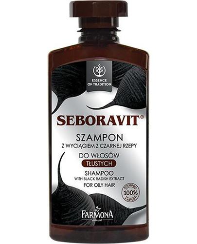 Farmona Seboravit, szampon z wyciągiem z czarnej rzepy do włosów tłustych, 330 ml