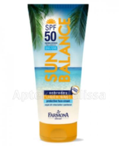 FARMONA SUN BALANCE Krem ochronny do twarzy SPF50 - 50 ml - Apteka internetowa Melissa