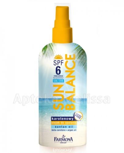 FARMONA SUN BALANCE Olejek do opalania SPF6 - 200 ml - Apteka internetowa Melissa