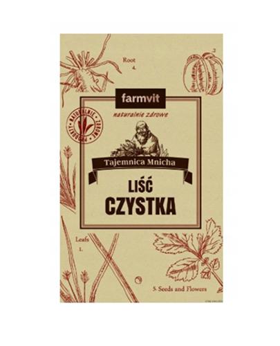 Farmvit Czystek liście, 50 g - Apteka internetowa Melissa