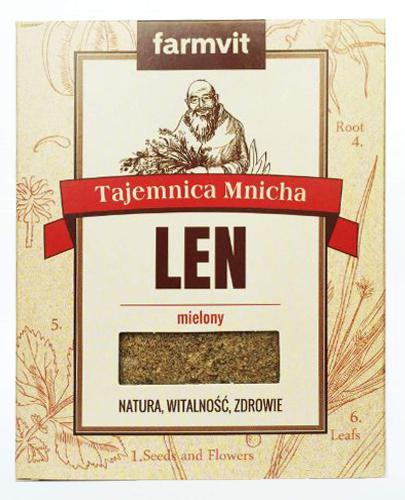 Farmvit Len mielony, 200 g - Apteka internetowa Melissa