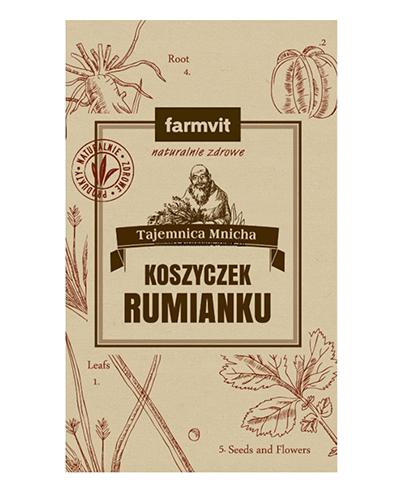 Farmvit koszyczek rumianku, 50 g, zioła do parzenia - Apteka internetowa Melissa