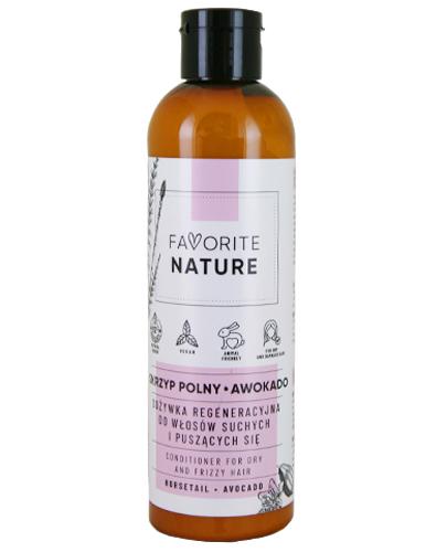 Favorite Nature Odżywka regeneracyjna do włosów suchych i puszących się skrzyp polny i awokado - 250 ml - cena, opinie, wskazania - Apteka internetowa Melissa