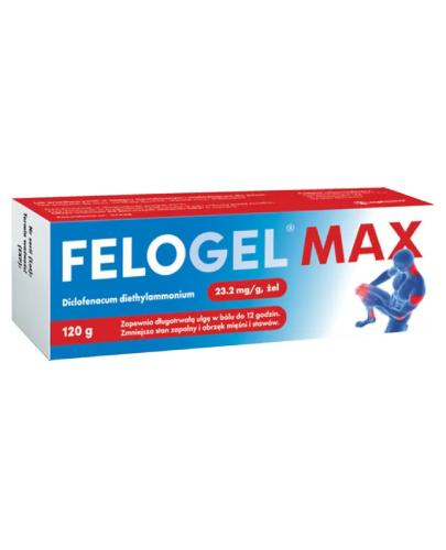  Felogel Max 23,2 mg/g żel, 120 g - Apteka internetowa Melissa  