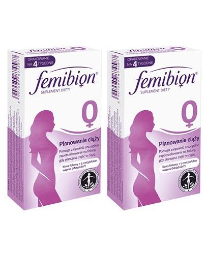  FEMIBION 0 Planowanie ciąży, 2 x 28 tabletek - Apteka internetowa Melissa  