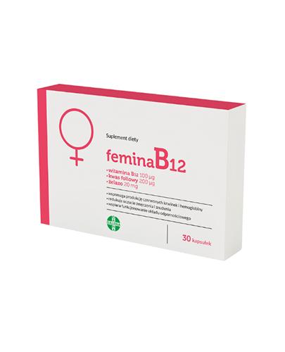  FeminaB12, 30 kapsułek - Apteka internetowa Melissa  