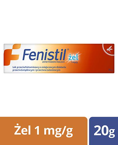 FENISTIL Żel 1mg/g - 20 g - Apteka internetowa Melissa