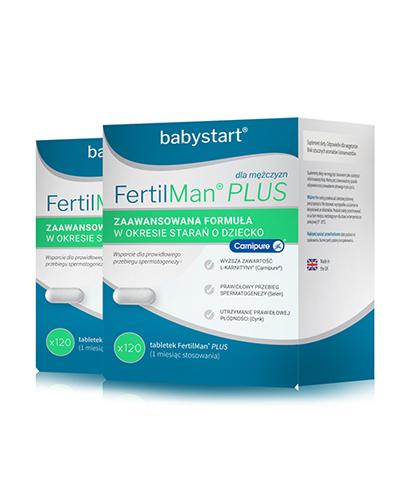 FERTILMAN PLUS - 2 x 120 kaps. Wspiera płodność u mężczyzn. - Apteka internetowa Melissa