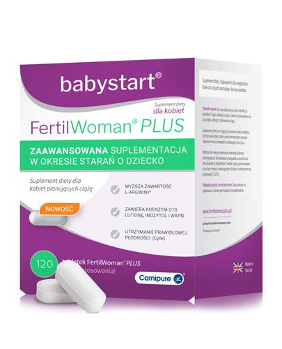 FertilWoman Plus Dla kobiet planujących ciążę, tabletki, 120 sztuk