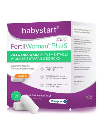  FertilWoman Plus Dla kobiet planujących ciążę, 120 tabletek - Apteka internetowa Melissa  