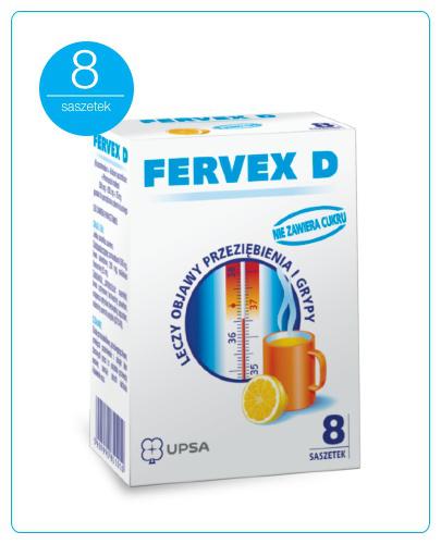 FERVEX D - 8 sasz. - Apteka internetowa Melissa