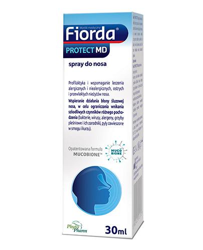  Fiorda Protect MD spray do nosa, 30 ml, cena, opinie, stosowanie - Apteka internetowa Melissa  