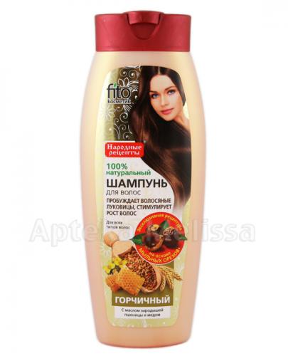  FITOKOSMETIK Naturalny gorczycowy szampon na porost włosów - 450 ml - Apteka internetowa Melissa  