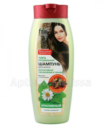  FITOKOSMETIK Naturalny pokrzywowy szampon nawilżający - 450 ml - Apteka internetowa Melissa  
