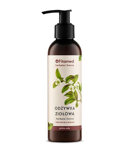 FITOMED Odżywka do włosów koloryzowanych odcienie ciemne, 200 g, cena, opinie, właściwości