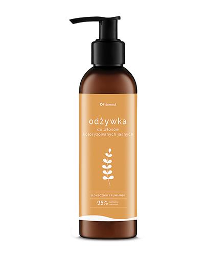 FITOMED Odżywka do włosów koloryzowanych odcienie jasne - 200 ml - cena, opinie, właściwości - Drogeria Melissa