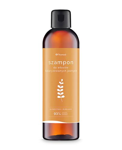 FITOMED Szampon do włosów koloryzowanych odcienie jasne, 250 g, cena, opinie, właściwości
