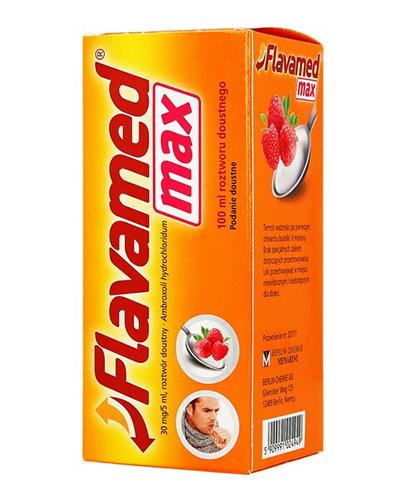  FLAVAMED MAX Syrop 30 mg/5 ml, 100 ml - Apteka internetowa Melissa  