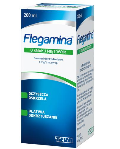 FLEGAMINA Syrop o smaku miętowym 4 mg/5 ml - 200 ml - Apteka internetowa Melissa