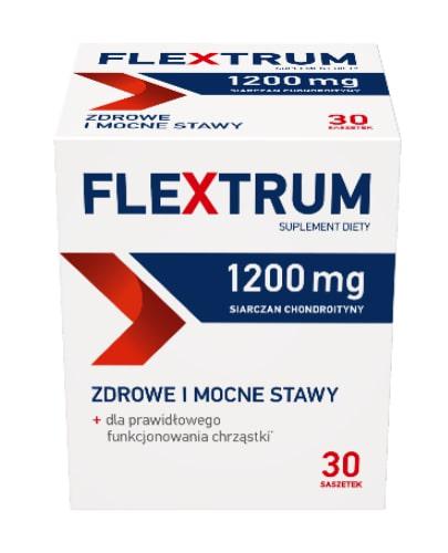  FLEXTRUM 1200 mg, 30 sasz., chondroityna na stawy, cena, opinie, wskazania - Apteka internetowa Melissa  