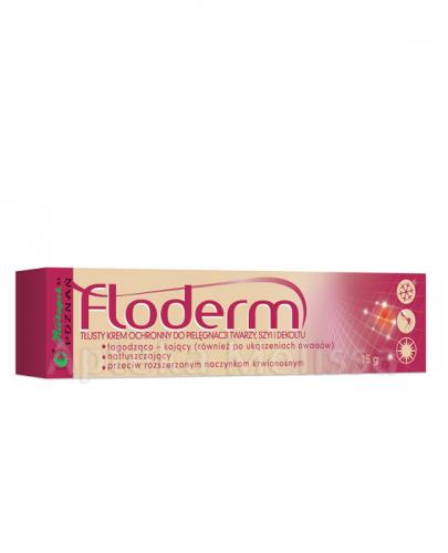 FLODERM Krem ochronny do skóry twarzy i dekoltu - 15 g - Apteka internetowa Melissa