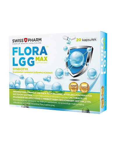 Flora LGG MAX - 20 kaps. - cena, opinie, stosowanie