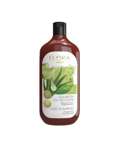  Flora Szampon do włosów przesuszonych i farbowanych Aloes, 500 ml - Apteka internetowa Melissa  
