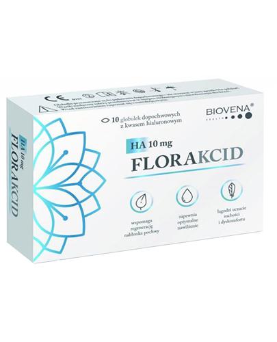  Florakcid HA 10 mg - 10 globulek dopochwowych - cena, opinie, stosowanie - Apteka internetowa Melissa  