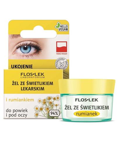 FLOS-LEK Żel pod oczy ze świetlikiem i rumiankiem - 10 g - Apteka internetowa Melissa