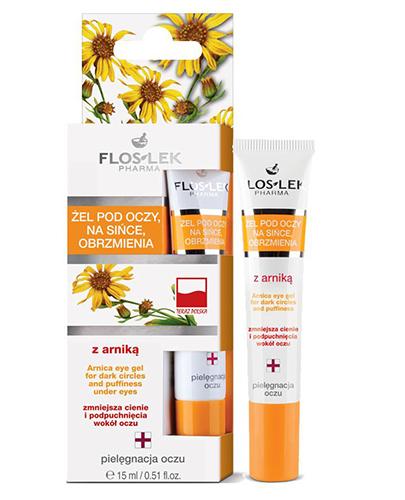 FLOS-LEK ARNIKA Żel pod oczy na sińce i obrzmienia - 15 ml - Apteka internetowa Melissa