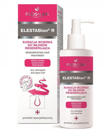 Flos-lek Elastabion R Kuracja wcierka do włosów regenerująca - 100 ml Do włosów suchych i zniszczonych - cena, opinie, stosowanie - Apteka internetowa Melissa